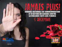 Journée nationale de commémoration et d'action contre la violence faite aux femmes - 2012