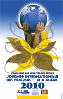 L'affiche des TUAC Canada sur la Journée internationale de la femme 2010